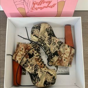 Jeffrey Campbell Lita Shoe in Cat Tapestry